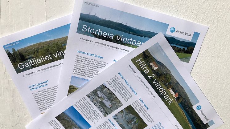 Nyhetsbrev i postkassen