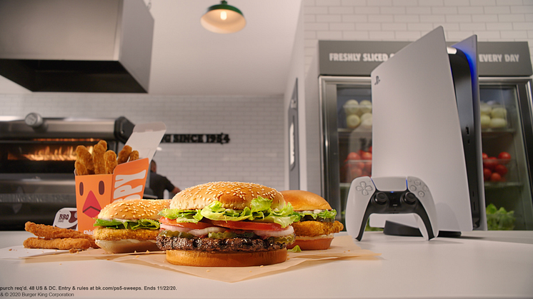 Heiß ersehnt - BURGER KING® und PlayStation® verlosen PlayStation® 5 zum Launch