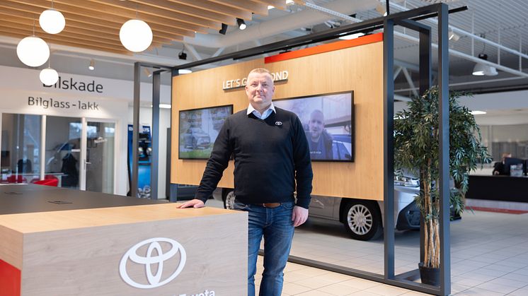 Toyota-butikken i Namsos har fått et løft 