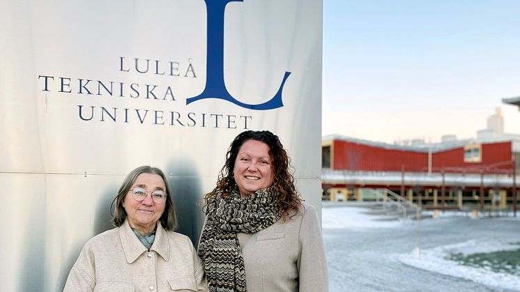 Åsa Gardelli, professor i pedagogik med inriktning specialpedagogik, och Jenny Jäger, huvudansvarig utbildningsledare vid Institutionen för hälsa, lärande och teknik vid Luleå tekniska universitet. 