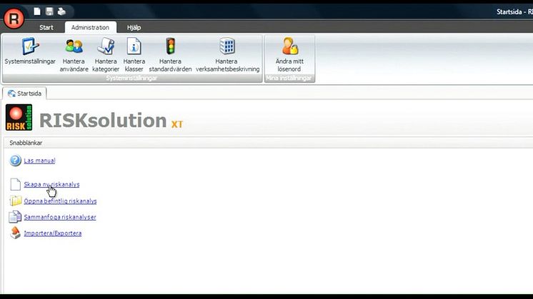 Filmen om RISKsolution® XT 2011