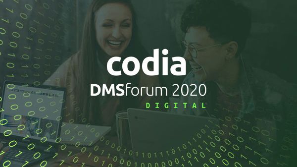 Das codia DMSforum findet in diesem Jahr online statt. Bild: codia Software GmbH