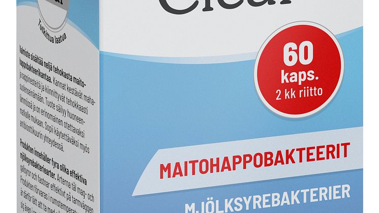 ColonClear Maitohappobakteerit 60 kaps
