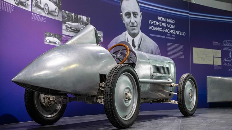 Single-seater DKW racerbilen DKW F1 Monoposto fra 1931