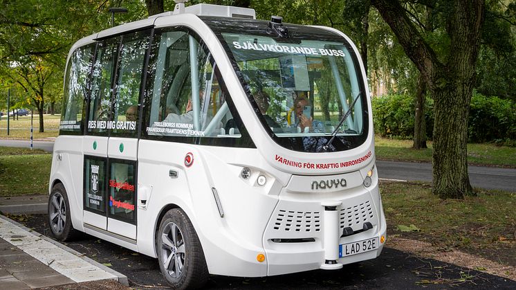 Bergkvarabuss i projekt med självkörande buss