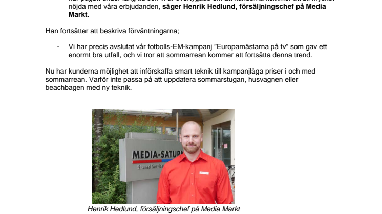 Höga förväntningar på årets sommarrea