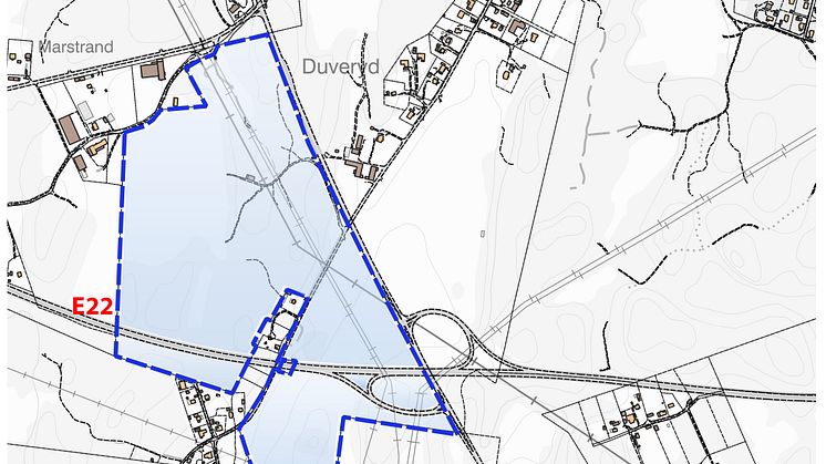 Handels- och serviceområde i Karlshamn
