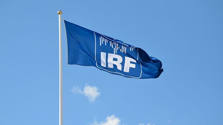 IRF fyller 65 år den 2 juli. Foto: Annelie Klint Nilsson/IRF