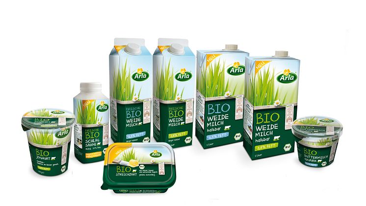Die neue Produktline Arla BIO