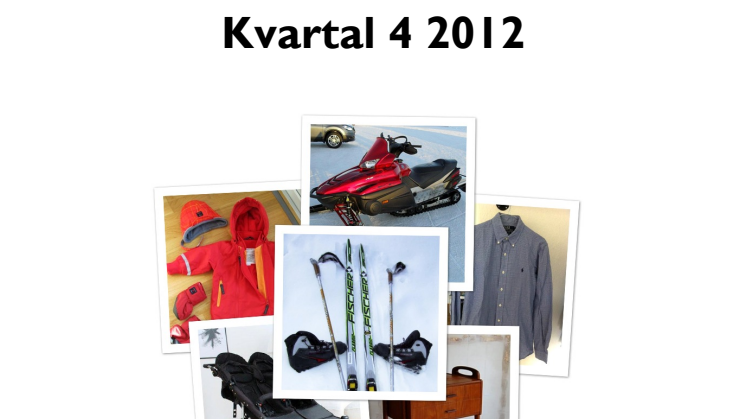 Begagnatbarometern Q4, 2012