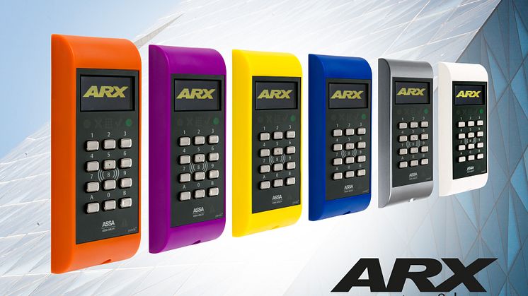 ASSA ARX säkerhetssystem Pando display