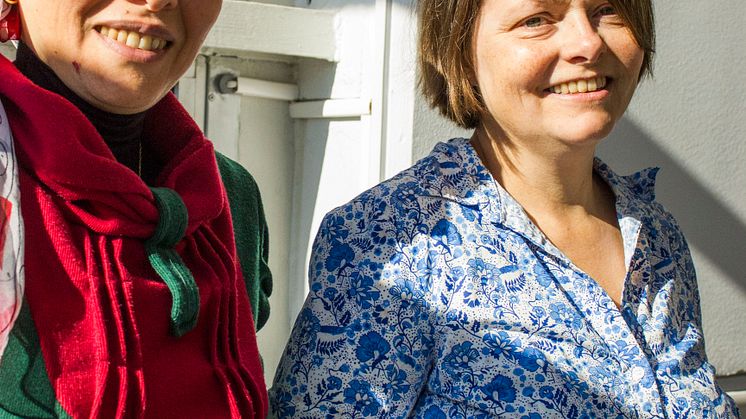 Unik metod spårar cancer forskare Eynas Amer och professor Kerstin Ramser vid Luleå tekniska universitet