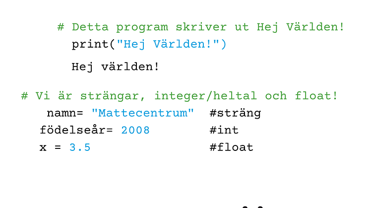 Mattecentrum erbjuder nu en gratis kurs i programmeringsspråket Python