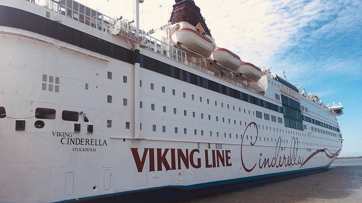 Viking Lines Cinderella var ett av de kryssningsfartyg som kom till Ystad i somras.
