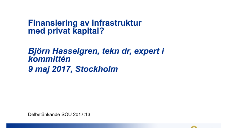 Björn Hasselgrens presentation 170509