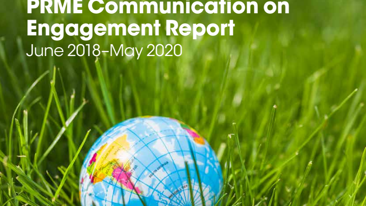UN Global Compact and PRME Communication on Engagement Report