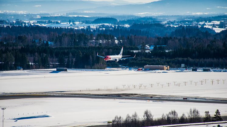 Fortsatt god passasjervekst for Norwegian i november 