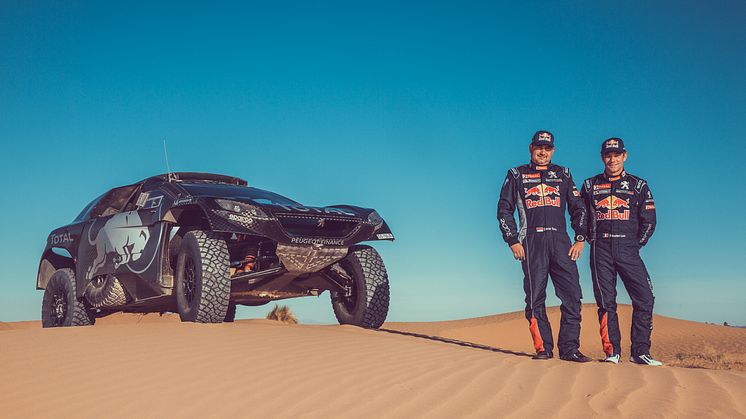 Rallykungen Sébastien Loeb kör Dakar 2016 