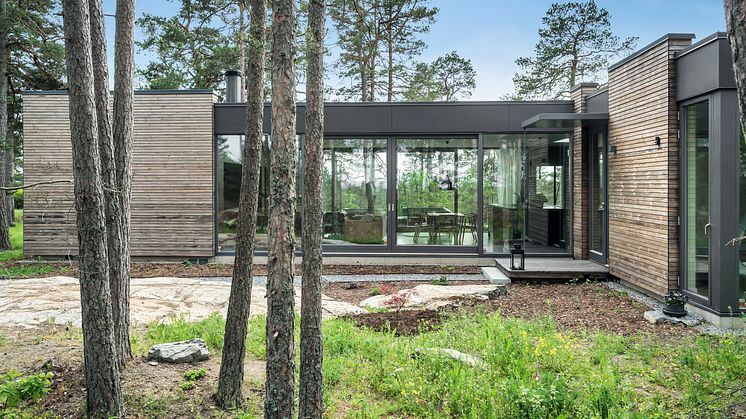 Schwedischer Wohntraum im Wald