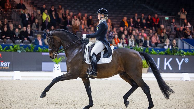 Evelina Söderström och Cilantro i Amsterdam 2023, foto Digishots
