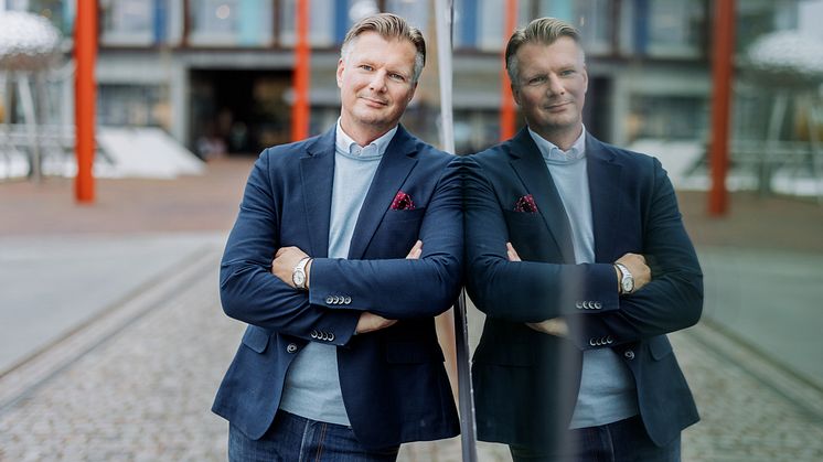 Magnus Månsson, vd Visma Amili. Foto: Lisa Wikstrand.