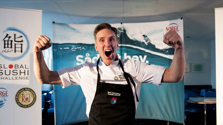 Han är Sveriges bästa sushikock