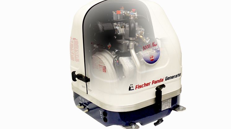 Hi-res image - Fischer Panda UK - the Fischer Panda 5000i Neo generator 