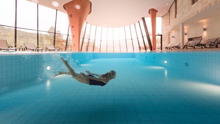 Grand Hotel Kronenhof Spa Indoor Pool 