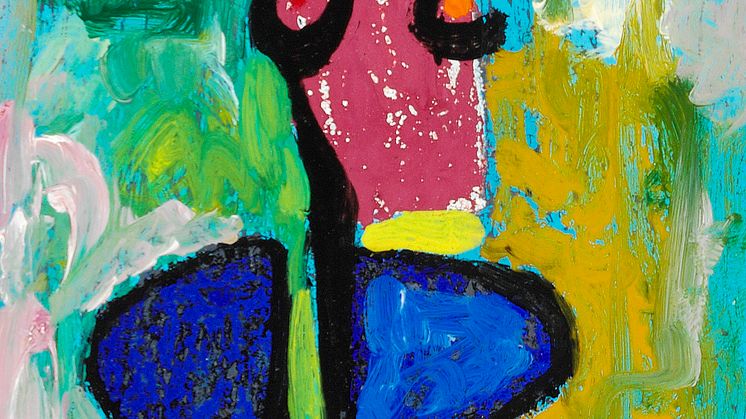 Asger Jorn: "Spansk danserinde" (Spanish Ballerina)