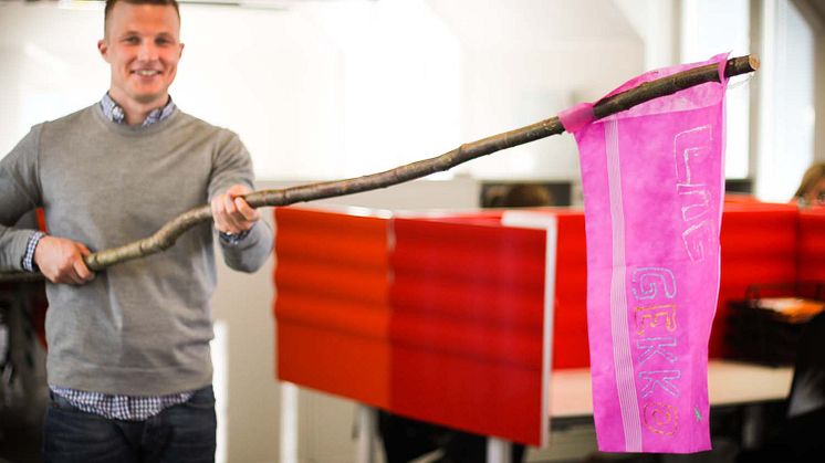 Robin Söderqvist: stolt medlem i Team Gekko