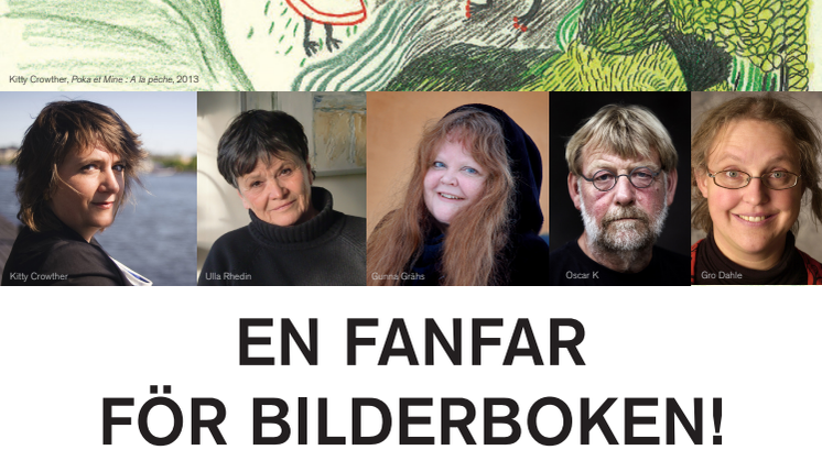 Nordiska Akvarellmuseet lanserar hyllningsbok om bilderboken som medium
