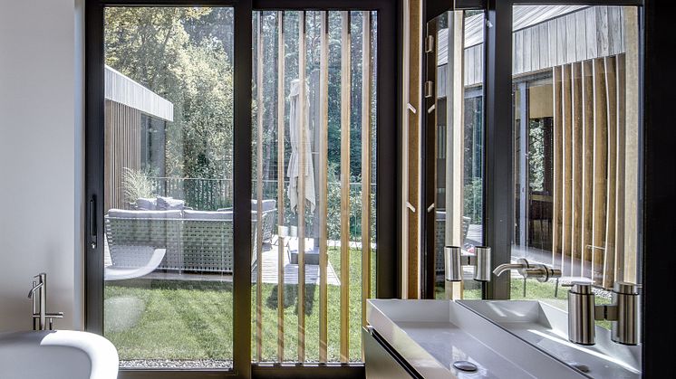 Valley Villa mit Kebony Fassade