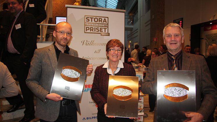 Vinnarna av Stora Trafiksäkerhetspriset 2011