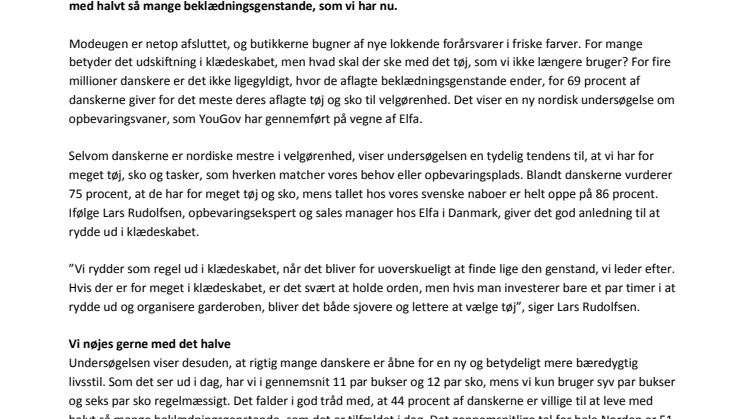 Danskerne er nordiske mestre i velgørenhed 