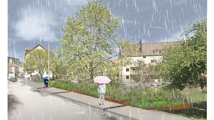 I Göteborg regnar det var tredje dag. Värst regn och skyfall kommer under perioden augusti-september. 