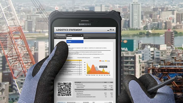 Nu lanseras IP67-klassade Galaxy Tab Active med antireflexbehandlad skärm