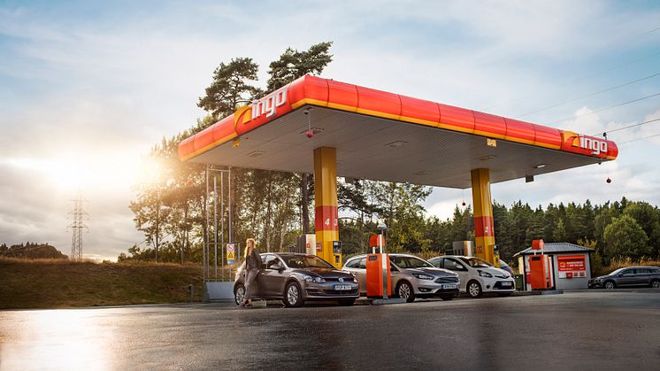 INGO har öppnat ny automatstation i Hörnefors