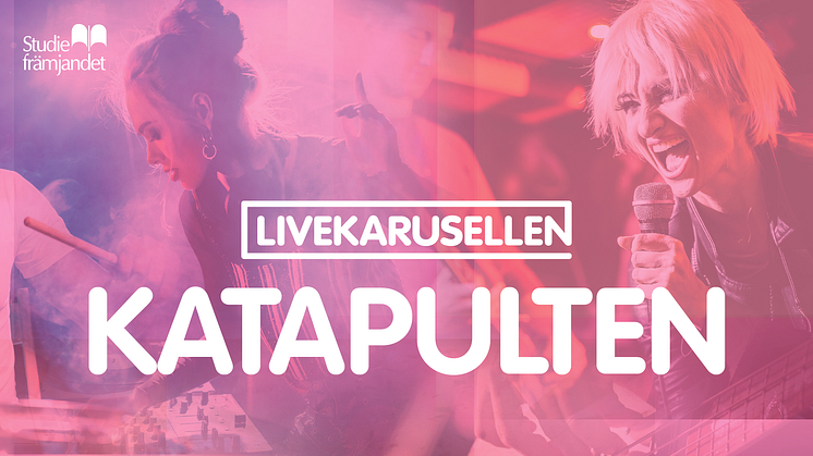 Livekarusellen i Östergötland startar med Katapulten på Dynamo 11 november.