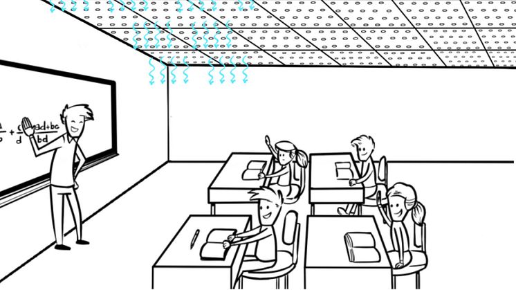 Sådan fungerer diffus ventilation