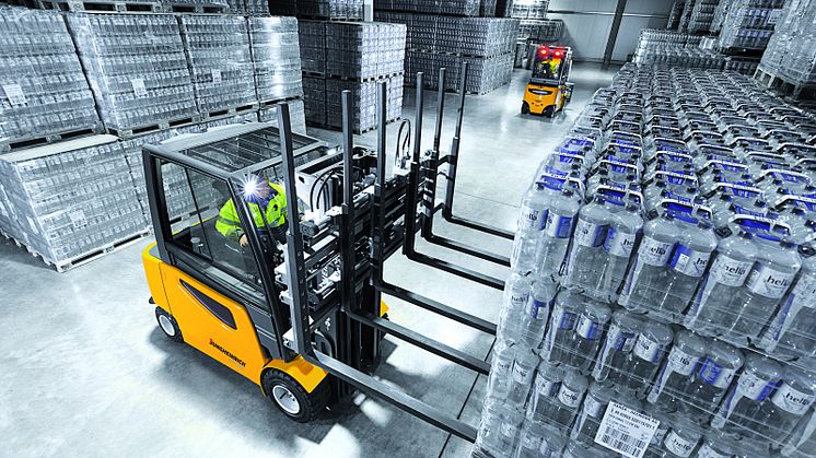 Jungheinrich ställer ut på “drinktec 2013”