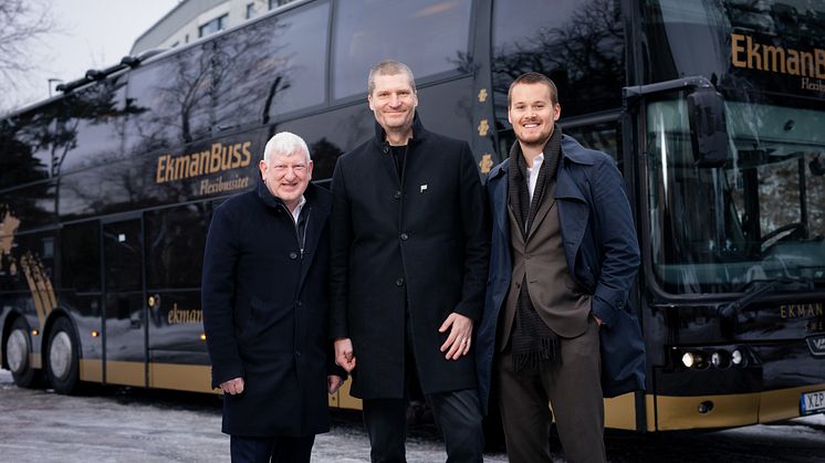 Johan Ekman, Richard von Yxkull, Fredrik Anrin