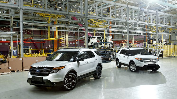 Ford Explorerin tuotanto alkaa Venäjällä
