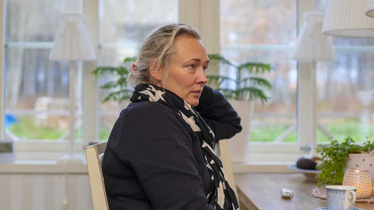 Linda och hennes man är familjehem åt tre barn