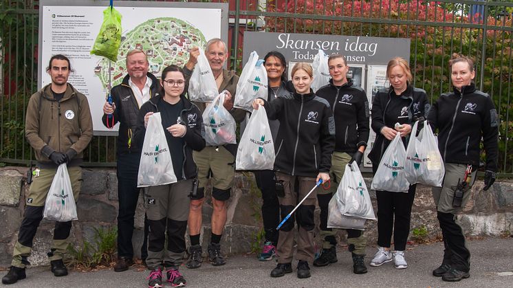 Skansen-Akvariet bidrar till ett rent Djurgården
