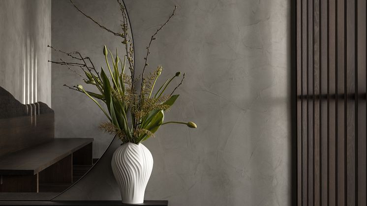 Vasen Anna, design Anna Elzer Oscarsson, en av Swedeses nyheter under Stockholm Furniture & Light Fair 2020