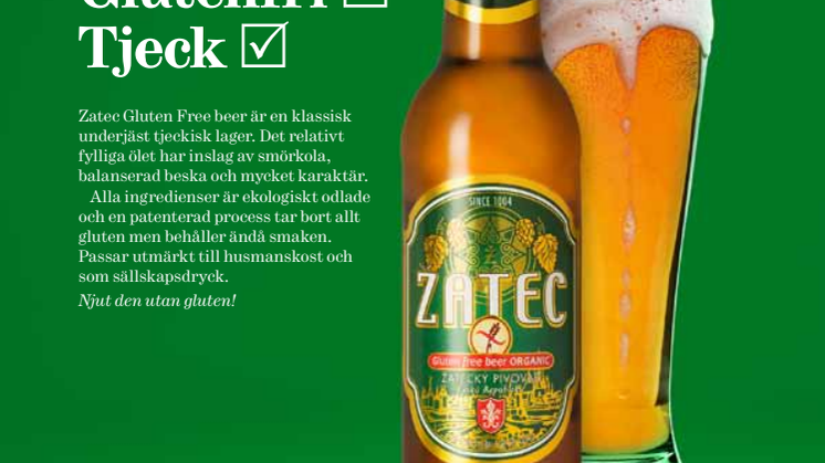 Tjeckisk Lager på Systembolaget blir ekologisk!