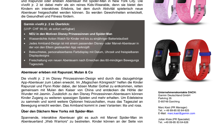 Mit jedem Schritt in ein neues Abenteuer