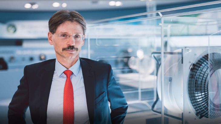 Thomas Sauer, ansvarig för området Digitalisering och Elektronik hos ebm-papst. Foto: Philipp Reinhard.