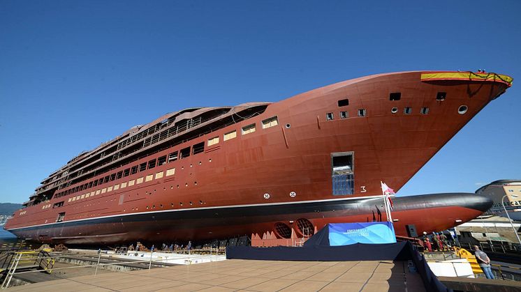 The Ritz-Carlton Yacht Collection Splashdown ceremony
