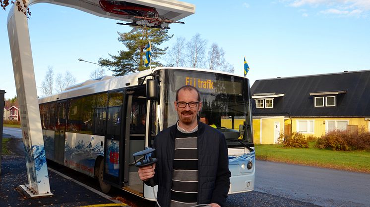 Forskning om Europas nordligaste elbusslinje